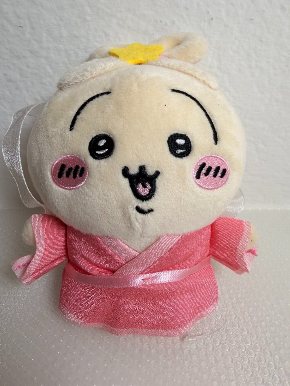 Chiikawa Usagi Pink Festival Outfit Plush Japan Kawaii Collectible